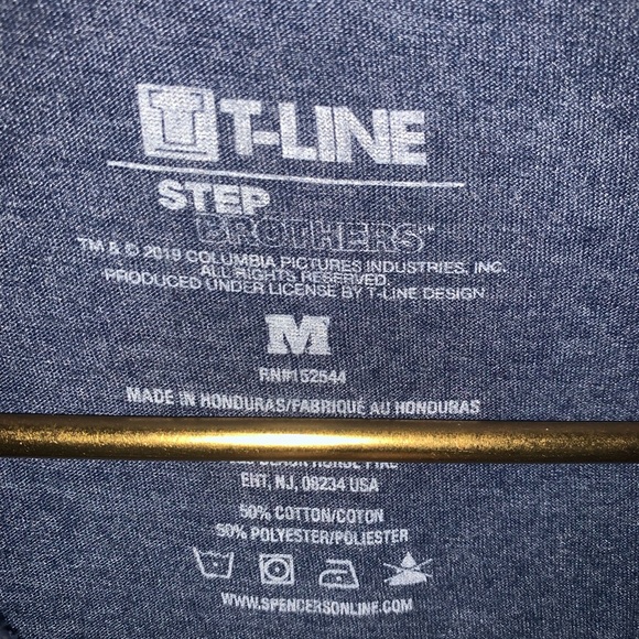 Step Brothers Movie single-sided graphic T-shirt Sz M prestige worldwide Comedy - Picture 3 of 5
